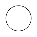 Round - Easy coloring shapes