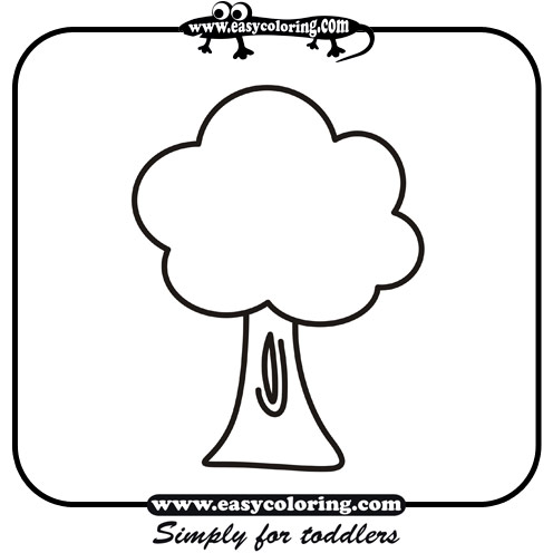Tree Three - Easy coloring trees